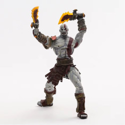 God Of War 3 Kratos FIGURA COLECCION + ACCESORIOS