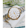 Reloj Anne Klein Ak/2787svtt Original Nuevo Plateado Dorado Blanco