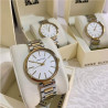 Reloj Anne Klein Ak/2787svtt Original Nuevo Plateado Dorado Blanco