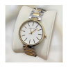 Reloj Anne Klein Ak/2787svtt Original Nuevo Plateado Dorado Blanco
