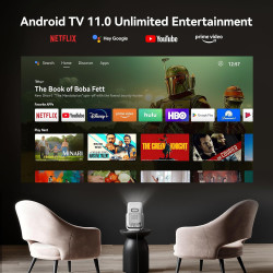 Wanbo Proyector T2 Ultra Certificado Full HD ANDROID 11