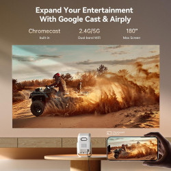 Wanbo Proyector T2 Ultra Certificado Full HD ANDROID 11