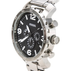Reloj Fossil Nate Jr1353 Cronografo Acero Inoxidable