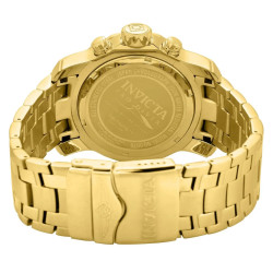 Reloj Invicta Pro Diver 0075 Dorado Cronografo Dorado Verde Verde