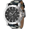 Reloj Para Hombres Invicta I-force 47581 Camuflaje, Verde Acero Plateado