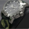 Reloj Para Hombres Invicta I-force 47581 Camuflaje, Verde Acero Plateado