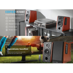Edifier R1700bt Parlante Activo 2 66w Rms Color Marrón Brown