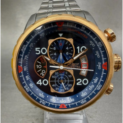 Reloj Invicta Aviator 17203 Nuevo Original Acero Inoxidable