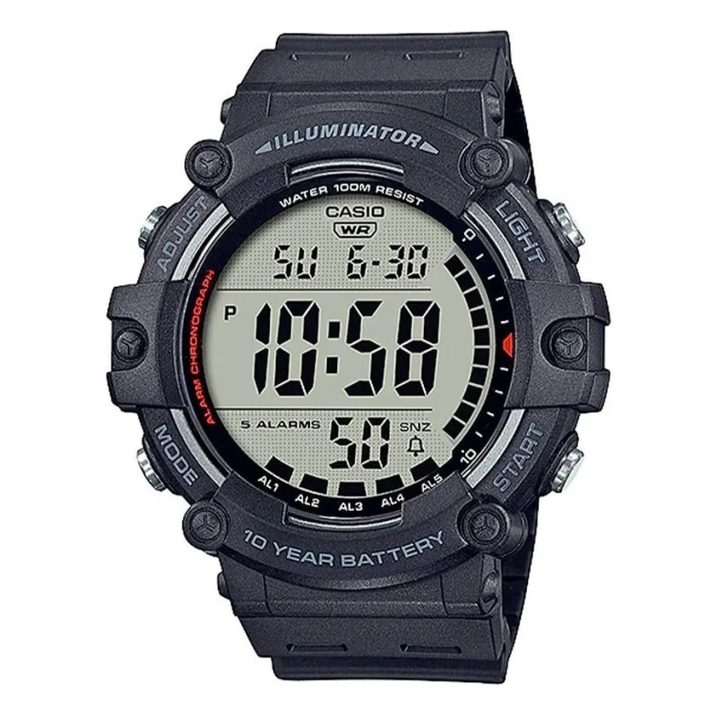 Reloj Casio Ae-1500wh Batería 10 Años Resistente Al Agua