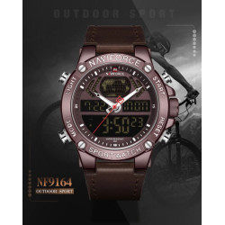 Reloj Naviforce Militar 9153 Analogo Digital A Inoxidable