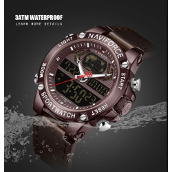 Reloj Naviforce Militar 9153 Analogo Digital A Inoxidable