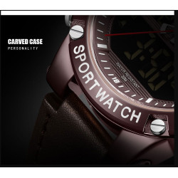 Reloj Naviforce Militar 9153 Analogo Digital A Inoxidable