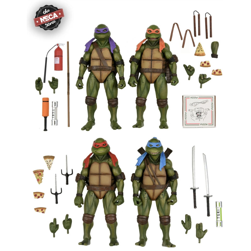 TMNT Tortugas Ninja Movie 2 SOTO Secret of the Ooze 4-pack VHS