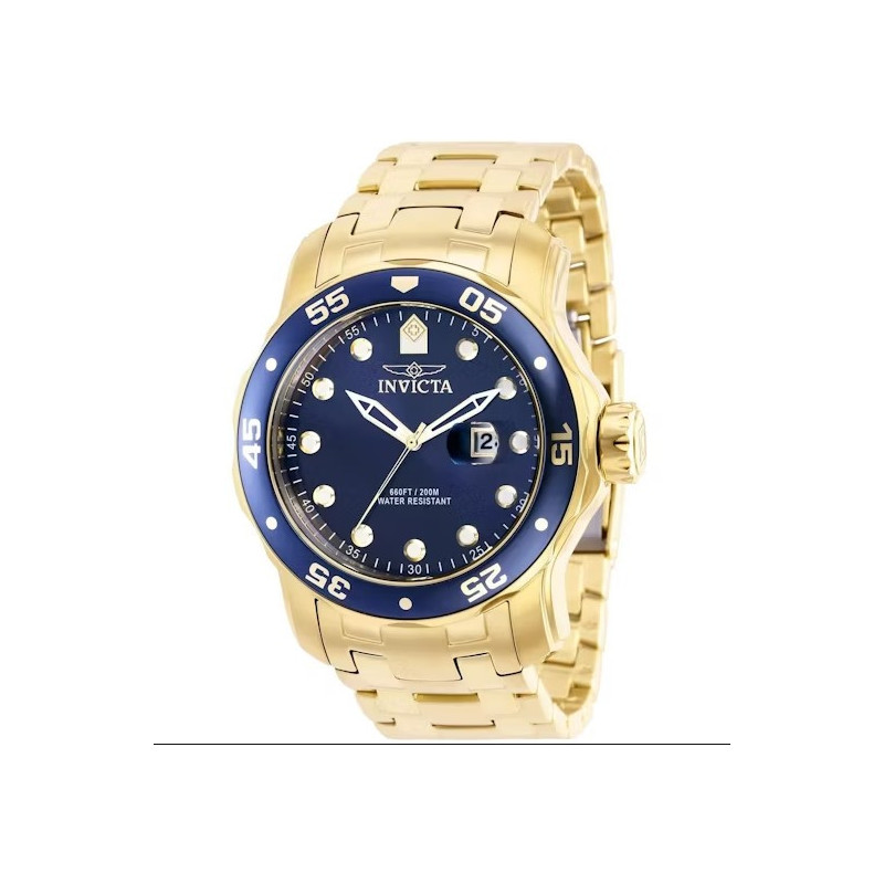Reloj Invicta Pro Diver Cuarzo Con Esfera Azul 39086