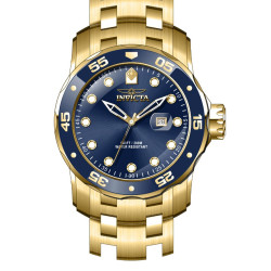 Reloj Invicta Pro Diver Cuarzo Con Esfera Azul 39086