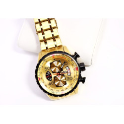 RELOJ INVICTA AVIATOR 17205 ENCHAPADO ORO 18K