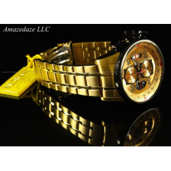 RELOJ INVICTA AVIATOR 17205 ENCHAPADO ORO 18K