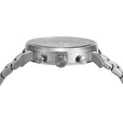 Reloj Fossil Acero Plateado Para Hombre Bq1000 42 Mm