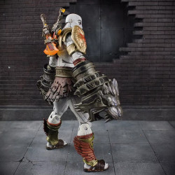 God Of War 3 Kratos FIGURA COLECCION + ACCESORIOS