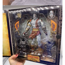 God Of War 3 Kratos FIGURA COLECCION + ACCESORIOS