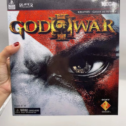 God Of War 3 Kratos FIGURA COLECCION + ACCESORIOS