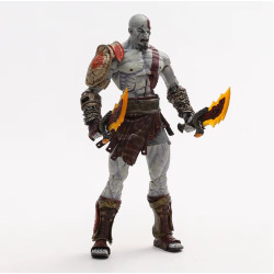 God Of War 3 Kratos FIGURA COLECCION + ACCESORIOS